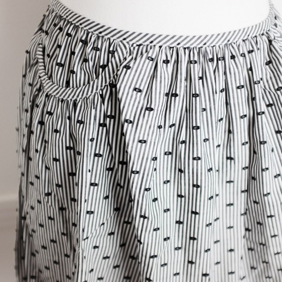 See by Chloe • Seersucker Swiss Dot Mini Skirt - Picture 2 of 5